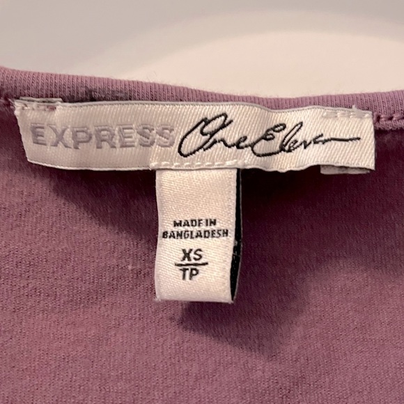 Express One Eleven Crop Top - Picture 2 of 3